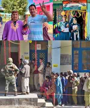 Voter enthusiasm in J&K polls third makes turnout outstrip earlier rounds, crosses 65 per cent