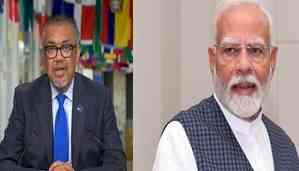 WHO chief praises PM Modi on Swachh Bharat Mission's 10th anniversary