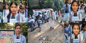 Students left inspired as PM Modi leads cleanliness drive at Delhi school