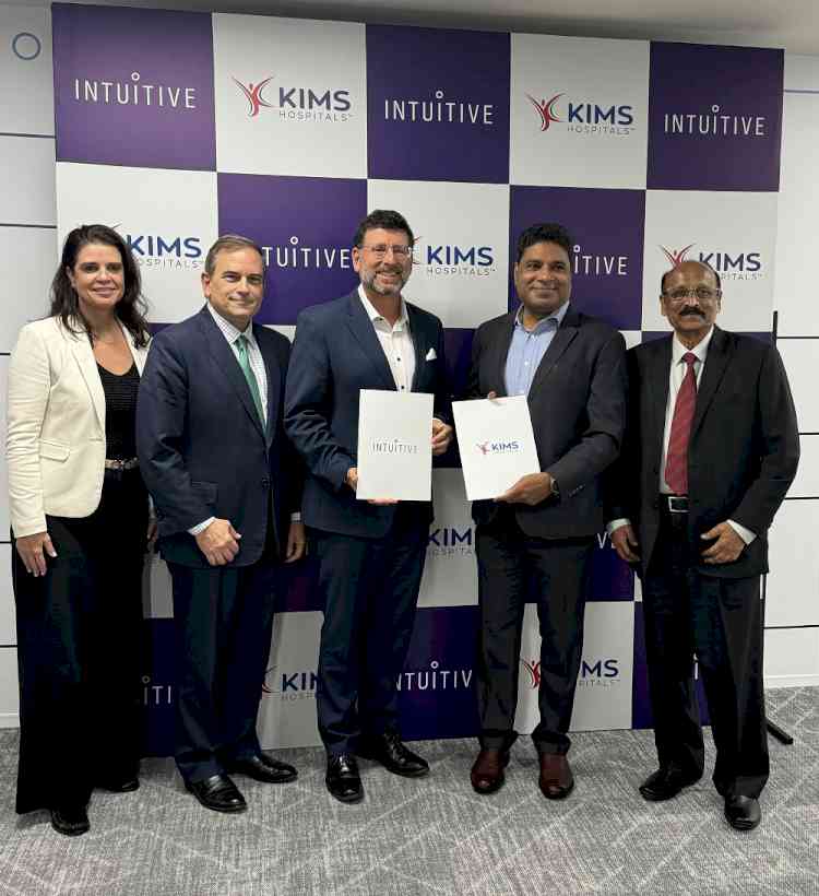 KIMS Hospitals signs MoU with intuitive to launch 25 new robotic surgery programs; Expanding accessibility in Tier 2 & 3 Cities