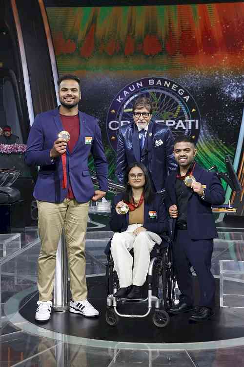 ‘Kaun Banega Crorepati 16’ to feature three incredible Paralympic athletes: Navdeep Singh, Sumit Antil, and Avani Lekhara.