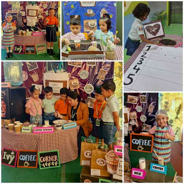 Ivy World Play School celebrates  International  Coffee Day  