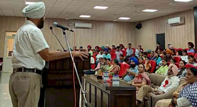 Guest lecture on ‘Changing Scenario of Agriculture in Punjab’ 