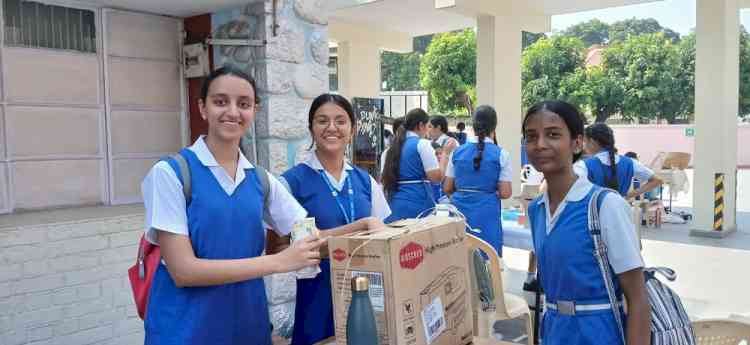 Carmel Convent School children hold ‘Fund Raiser’ for girl child education