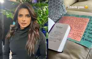 Priyanka Chopra touched by this thoughtful gift from ISKCON