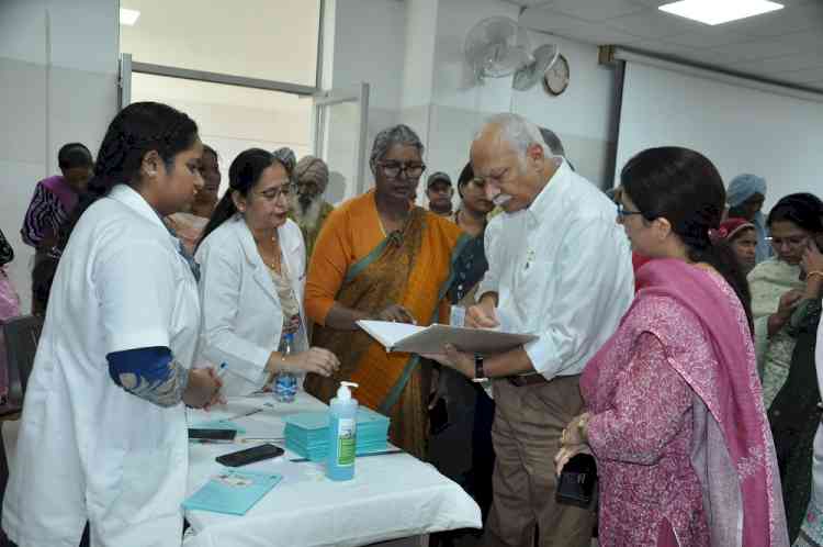 Free Medical Camp conducted at DMC&H College of Nursing