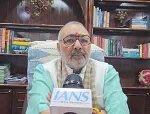 Unfortunate, shameful: Giriraj Singh slams Tejashwi Yadav over residence row