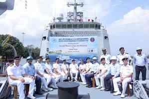 Navy gets second of four survey vessels INS Nirdeshak 