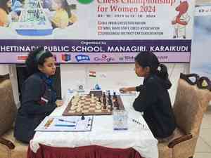 Women's National Chess: Padmini beats Sarayu to take sole lead