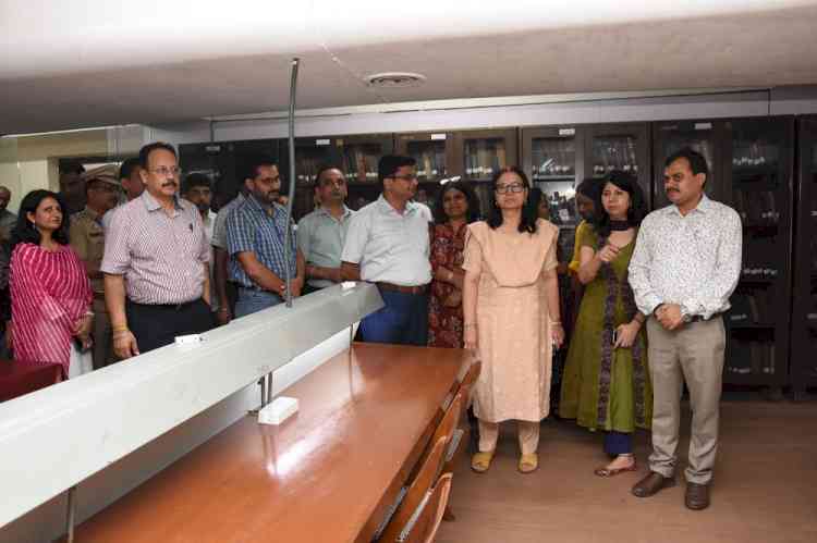 PU opened its Archival Cell at A.C. Joshi Library 