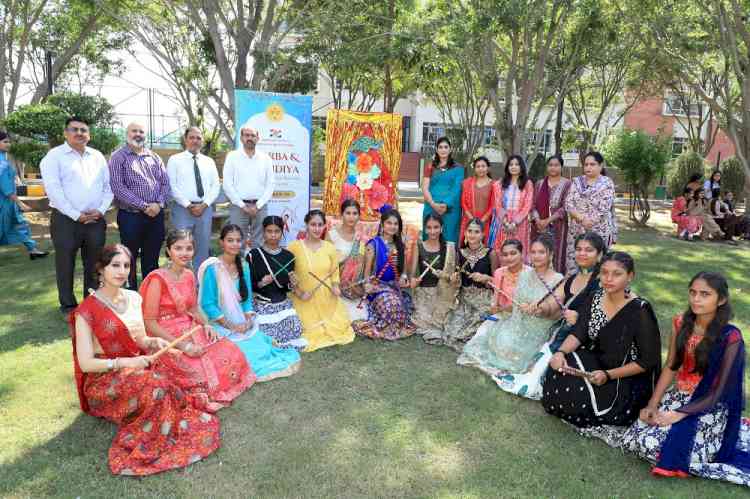 Innocent Hearts Group of Institutions Celebrates Navratri with Grand Garba and Dandiya Event