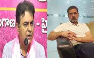 KTR taunts Rahul Gandhi over 'unkept' promises in Telangana