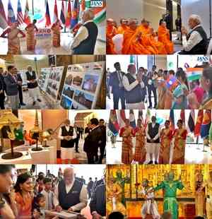 PM Modi gets rousing welcome in Laos amid chants of Gayatri Mantra, mesmerising Bihu performance