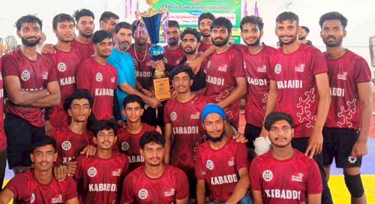 CGC Jhanjeri Clinches Gold at IKGPTU Kabaddi Tournament 2024