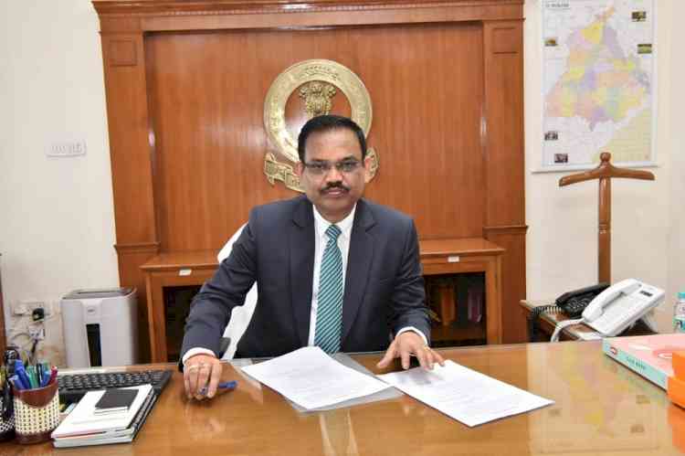 KAP Sinha assumes charge as 43rd Chief Secretary of Punjab