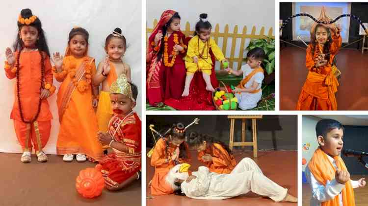 Vijayadashami festival celebrated with joy in Innocent Hearts