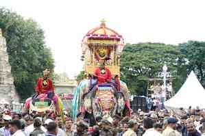 Dasara festival celebrated with grandeur in Mysuru city