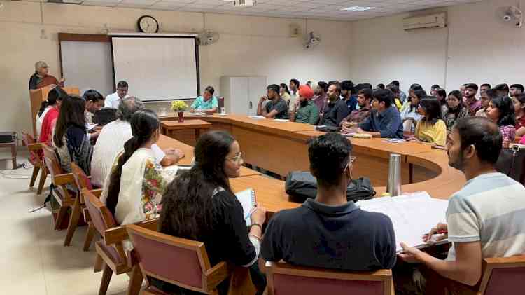 PU organises special Lecture on “One Election One Nation - A Constitutional Perspective” 