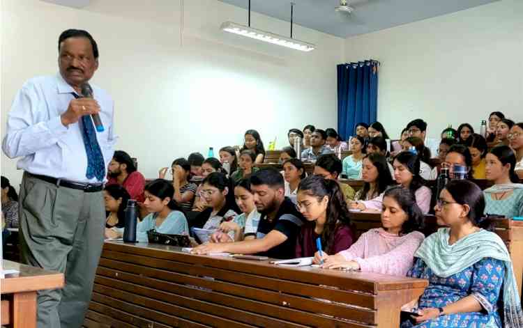 Special lecture by Prof. Sachidanand Mohanty 