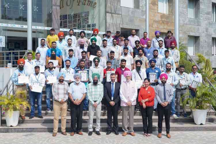 Punjab Teachers attend Five-day Teacher Training Workshop at CT University