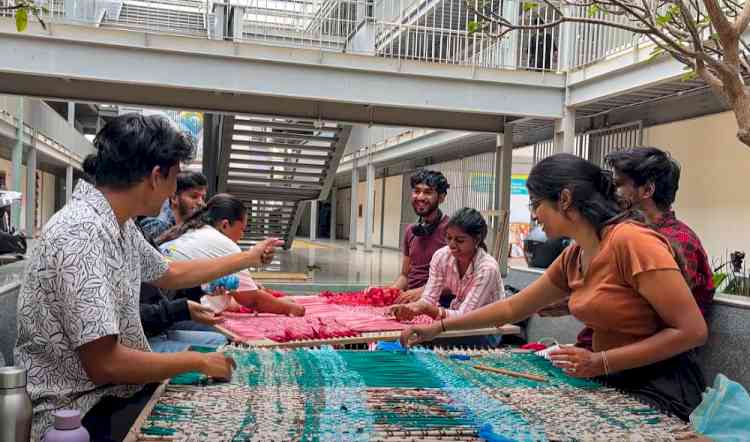 CMR University hosts “Threads and Weaves” Workshop to foster sustainability and creativity