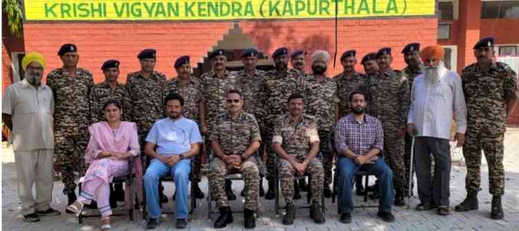 PAU- KVK Kapurthala expands beekeeping training to CRPF personnel