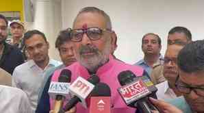 Giriraj Singh blames Akhilesh Yadav, Congress for Bahraich violence