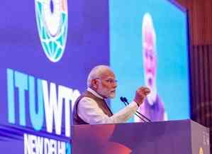 Global telecom standards should ensure security, dignity and equity: PM Modi