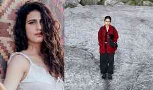 Fatima Sana Shaikh shares video posing amidst stunning mountain backdrop