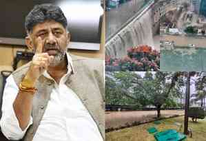 'Can we control nature,' Dy CM Shivakumar to Oppn on rain havoc in Bengaluru