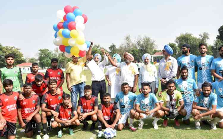 Senior State Football Championship begins in Lyallpur Khalsa College