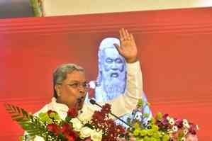 Mere words won’t bring equality, economic programmes must be implemented, asserts Siddaramaiah