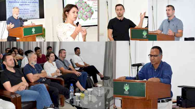 Experts from Slovenia participated in International Seminar on “Magnetic Nanostructures for Biomedical Applications” held at CU Punjab