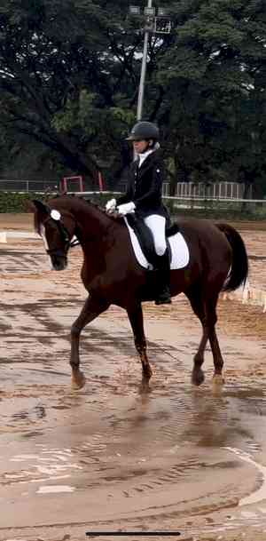 Young Inaara Mehta shines in trials for FEI World Dressage Challenge  