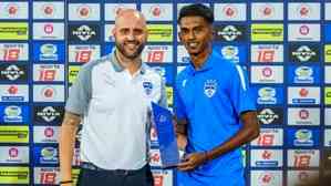 ISL 2024-25: Bengaluru FC's Vinith Venkatesh wins Emerging Player of the Month