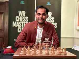 GM Arjun Erigaisi clinches WR Chess Masters title, closes in on 2800 rating