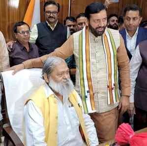 BJP has culture of working, says Haryana Minister Anil Vij 