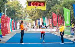 Delhi Half Marathon: Cheptegei, Eyayu bag titles; Barwal and Lili shine in Indian Elite categories