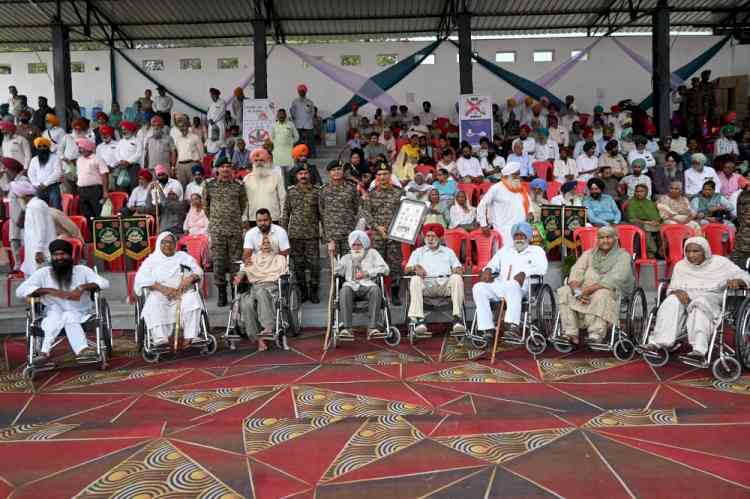 Ex-servicemen rally “Veeron Ka Samman, Desh Ka Abhiman” held at Ferozepur Cantonment