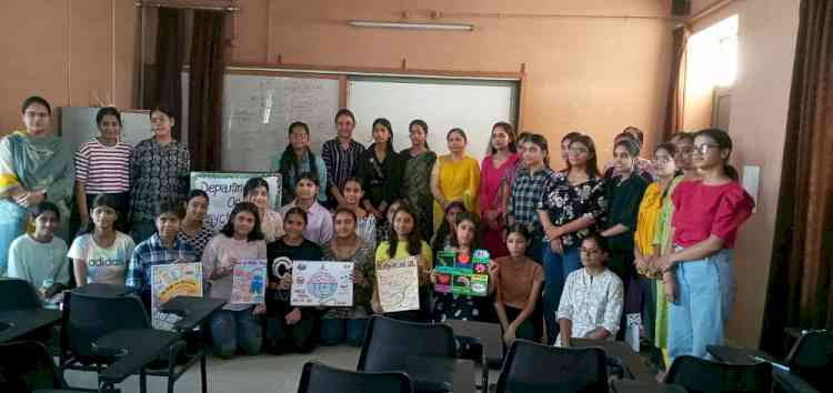 PCM S.D. College for Women celebrates World Mental Health Day 