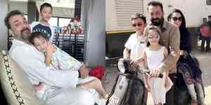 Sanjay Dutt shares heartfelt birthday message for his twins