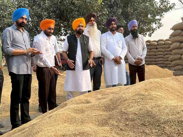 Cabinet Minister Mundian accuses central govt for paddy lifting issues