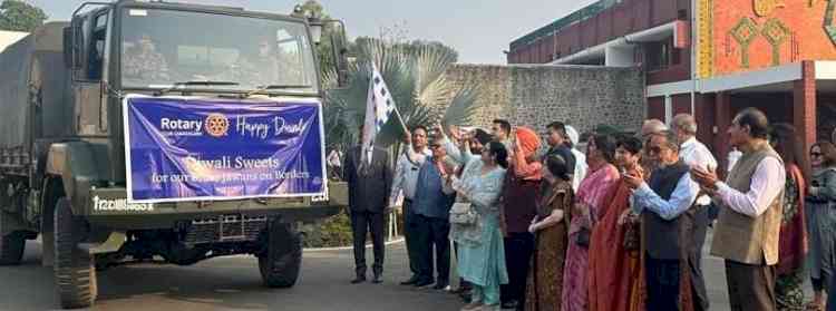 Punjab Governor flags of Rotary’s Diwali gift for Jawans