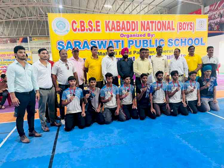 DRV DAV Kabaddi Champs: Under-19 Boys Secure 2nd Runner-Up in CBSE National Kabaddi Championship