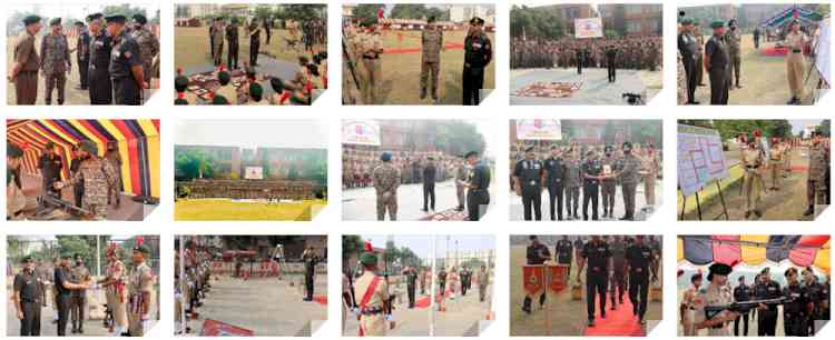 Exhibition on modern weapons for cadets and students by Indian Army