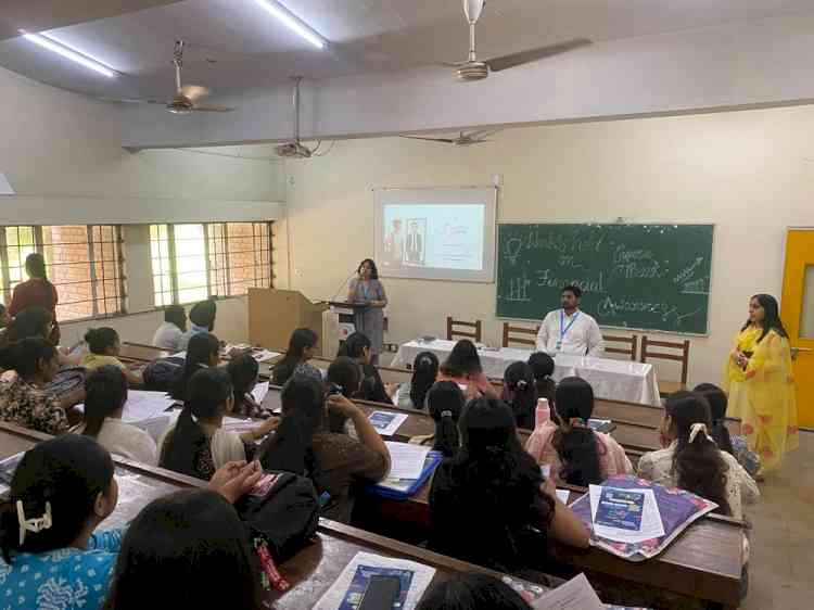 Financial Awareness Session organised in Government Home Science College 