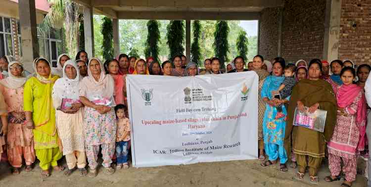 Training programme to empower women farmers with advanced maize silage cultivation techniques