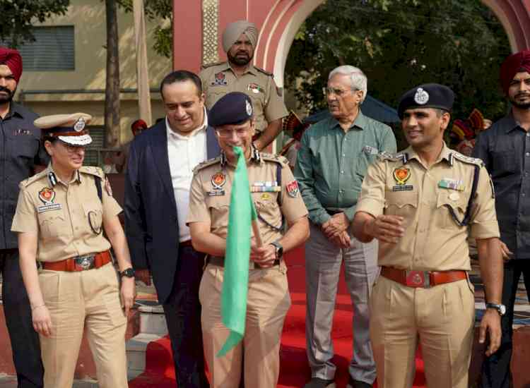 DGP Gaurav Yadav flags-off 14 PCR vans, vows to make Ludhiana as safest city