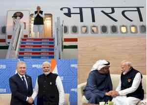 PM Modi meets Presidents of UAE and Uzbekistan before concluding 'successful' Russia visit