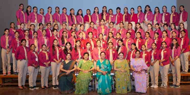 KMV organises Investiture Ceremony for Student Council 2024-25